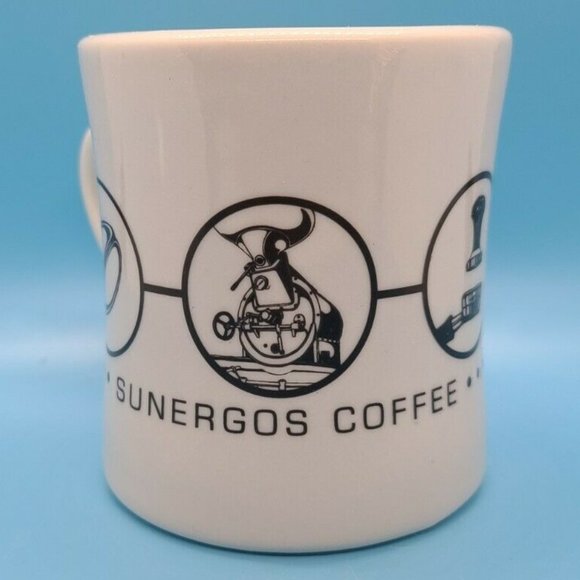 Westford China Sunergos Coffee Advertising Diner Ceramic Coffee Mug Tea Cup - Picture 2 of 7